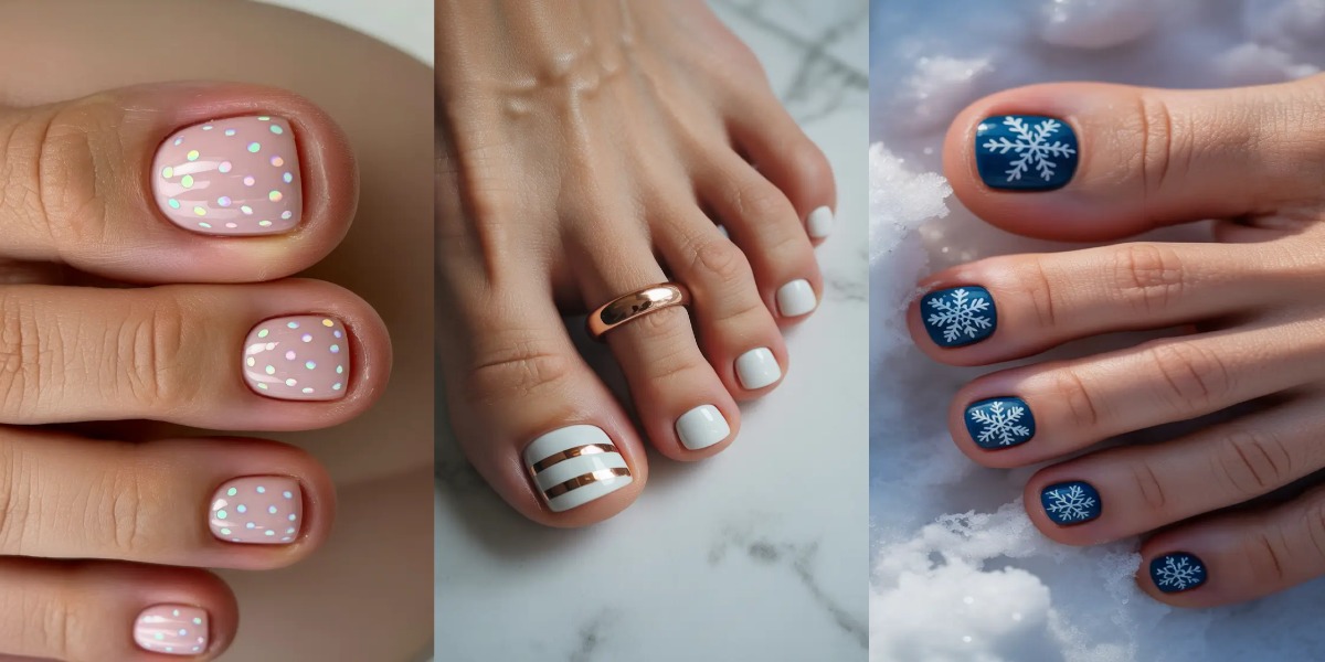 مدل‌های پدیکور ناخن پا که هر دختری را شیفته زیبایی و خلاقیت می‌کند!