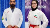 صعود هیجان‌انگیز اباذری و گلشاد نژاد به یک‌چهارم نهایی کاراته جهان در قاهره