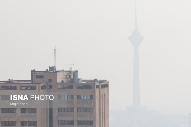 آلودگی نفس تهران را برش داشته؛ هوای ناسالم برای همه در پایتخت