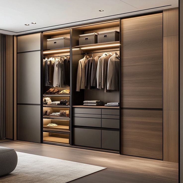 مدل کمد دیواری شیک و جادار