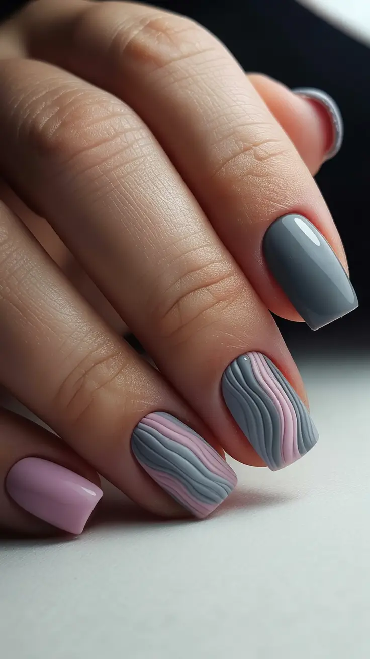 مدل لاک ناخن دخترانه کیوت اسپرت