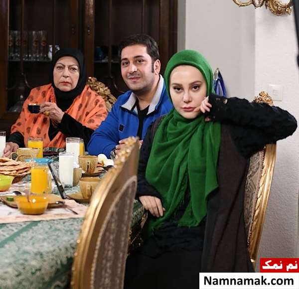 آرام جعفری ، وحید شیخ زاده و ثریا قاسمی در سریال میراث