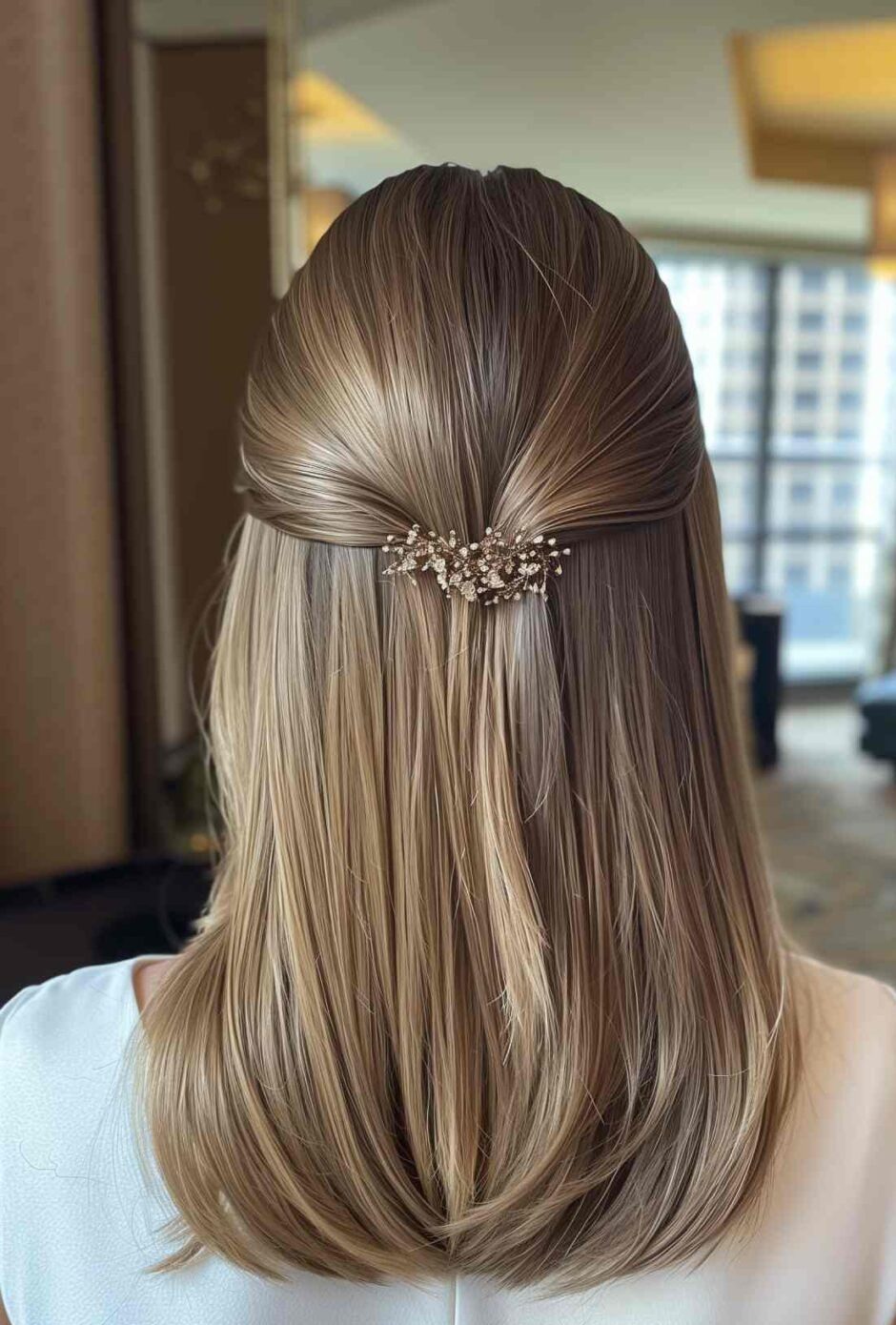 مدل بستن موی ساده