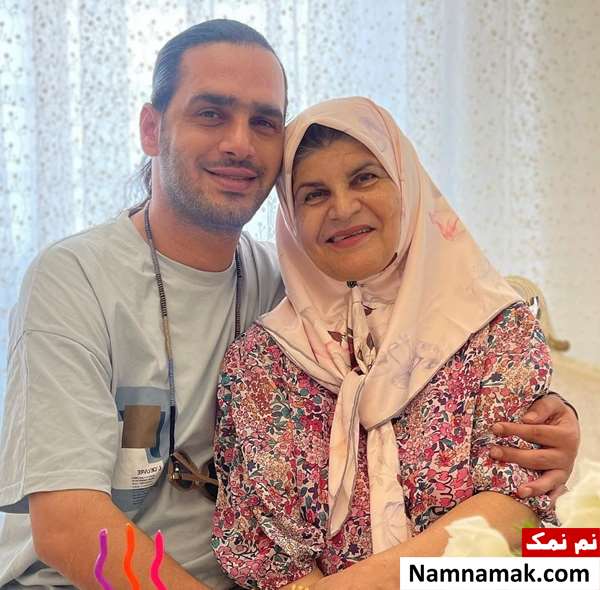 امیر یاشا و مادرش