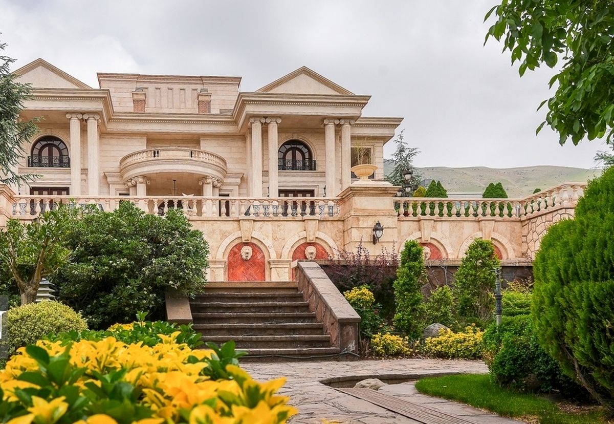 ویلای ۸ هزار متری متهم ردیف اول چای دبش به بانک ملت رسید