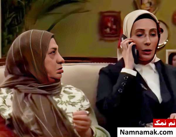 ناهید مسلمی و سحر زکریا در سریال شیش ماهه