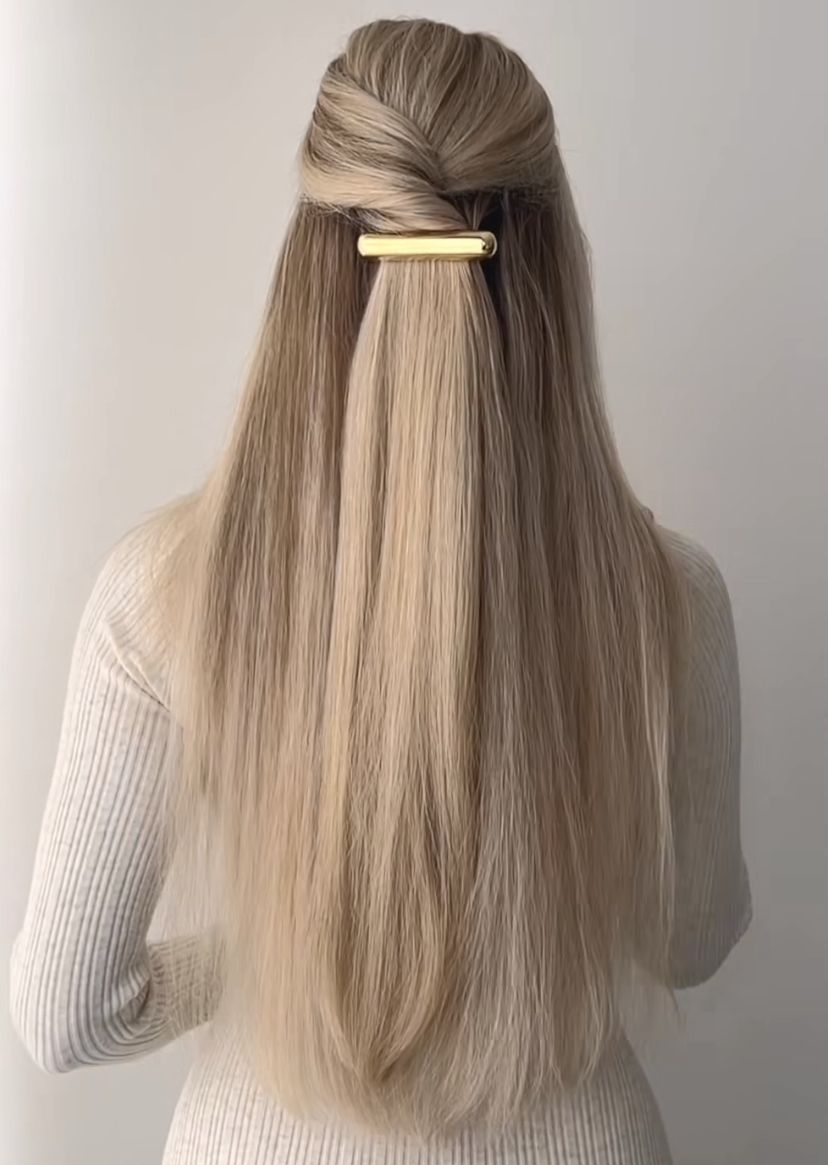 مدل بستن موی ساده