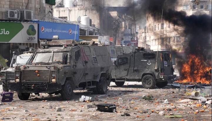 انفجار مهیب بسته‌های انفجاری هدایت‌شونده مقاومت در کرانه باختری علیه نظامیان صهیونیست