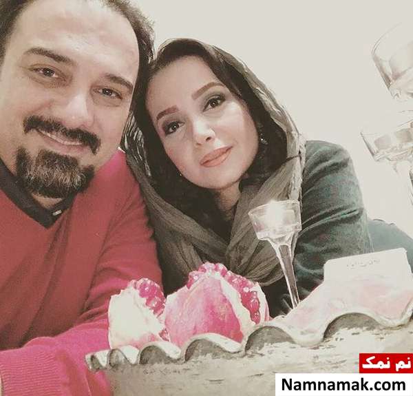 برزو ارجمند و همسرش پارمیس زند