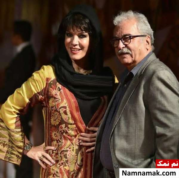 فرزانه کابلی و همسرش هادی مرزبان