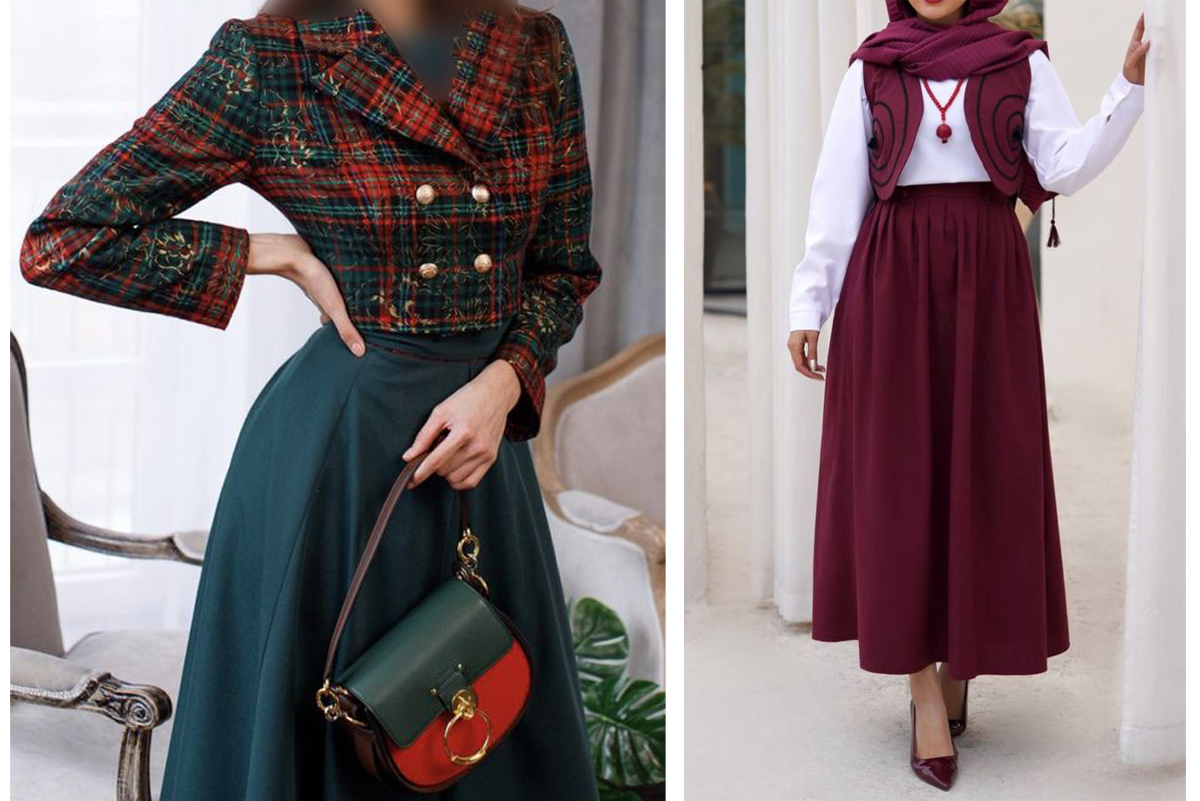 دامن-کرپ؛-ترکیب-وقار،-راحتی-و-فیت-بی‌نقص