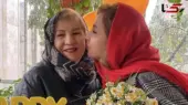 گریه‌های دلخراش شبنم قلی‌خانی کنار مزار مادرش قلب میلیون‌ها نفر را لرزاند