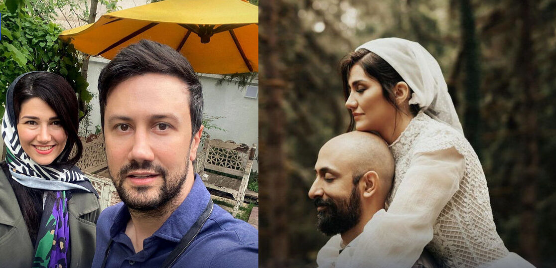 آلبوم عروسی نیلوفر خانم خواهر شاهرخ استخری در دل طبیعت