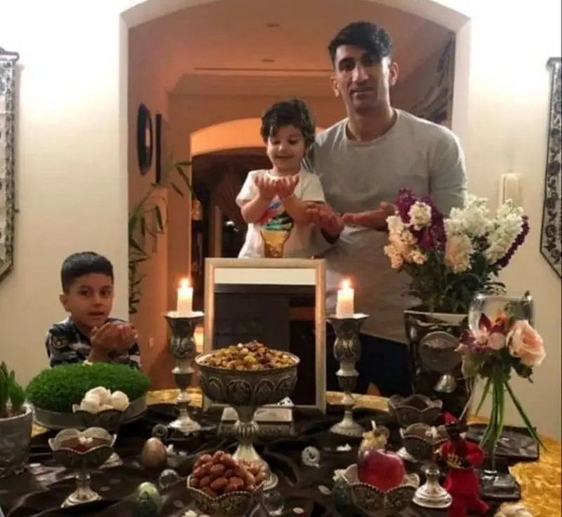 چیدمان منزل علیرضا بیرانوند