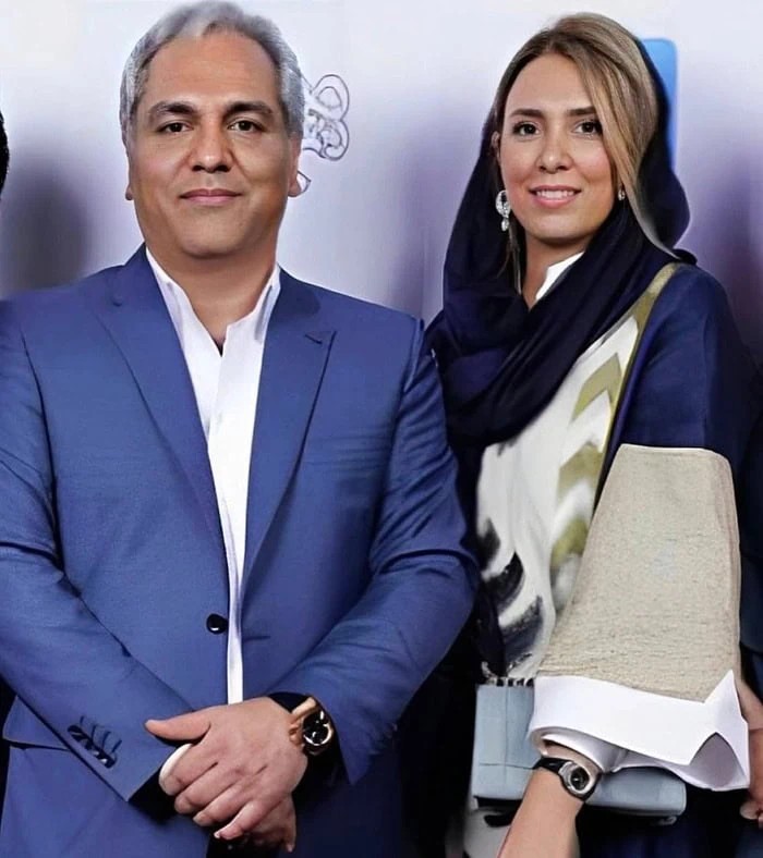 عکس غزال رجبیان و مهران مدیری