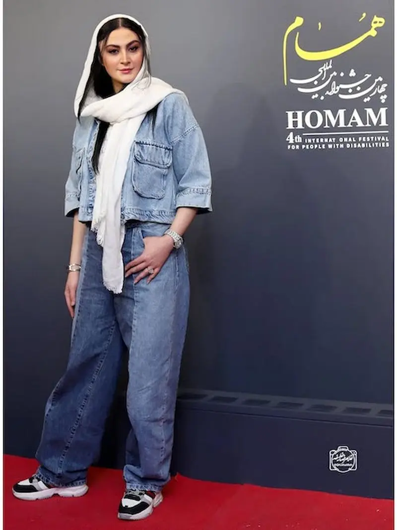 استایل جین و شلخته مریم مومن