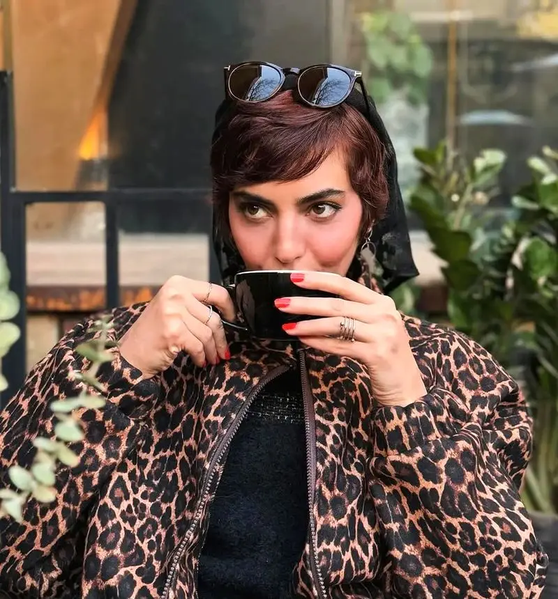 تیپ پلنگی مهشید جوادی