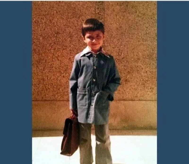  پارسا پیروزفر در شش سالگی