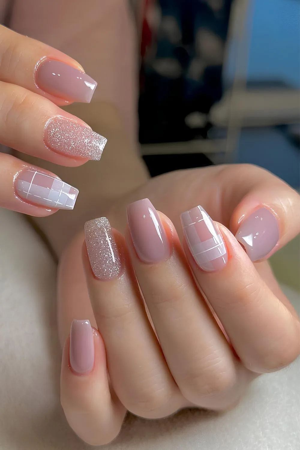 ژلیش ناخن دخترانه کیوت کره ای