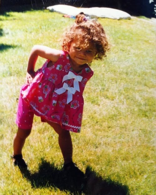 عکسهای کودکی زندیا