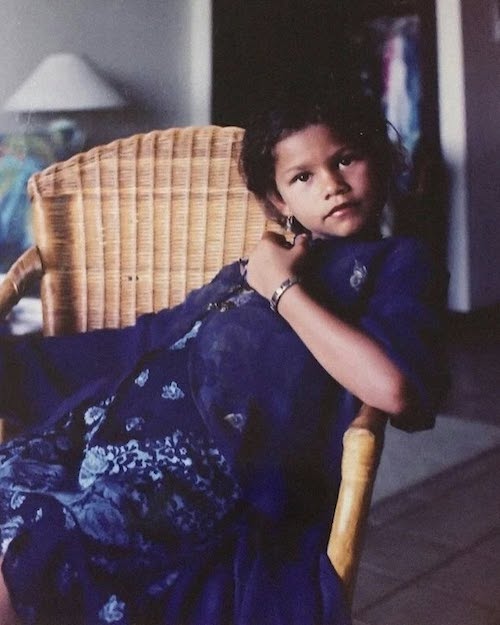 عکسهای کودکی زندیا