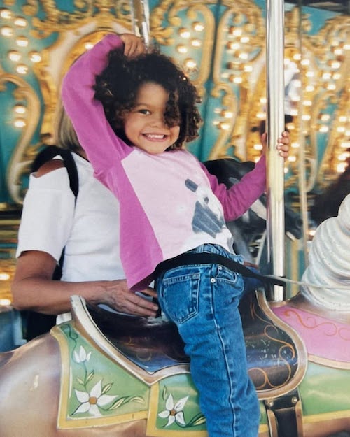 عکسهای کودکی زندیا