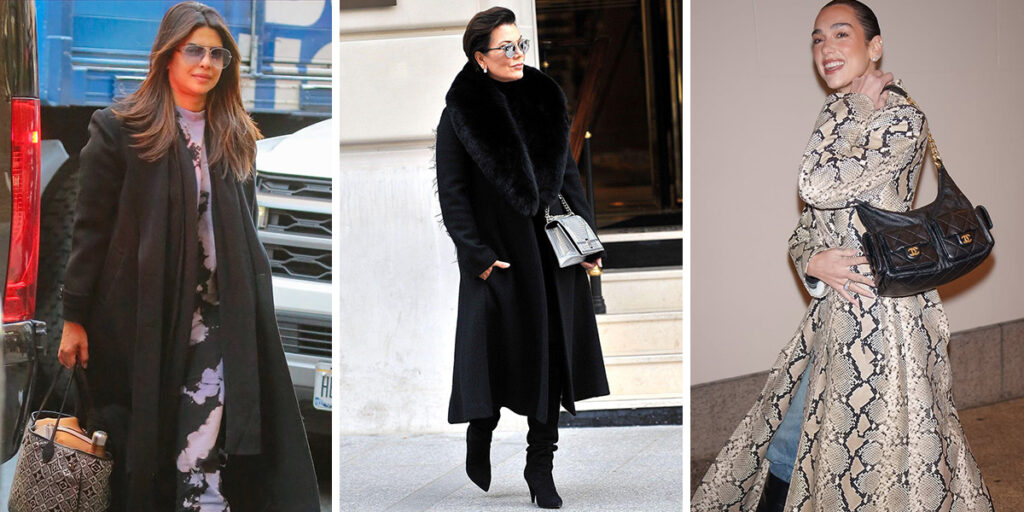 پالتوی بلند سلبریتیها