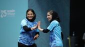 تیم دوبل تنیس‌روی‌میز زنان به یک‌چهارم‌نهایی رسید