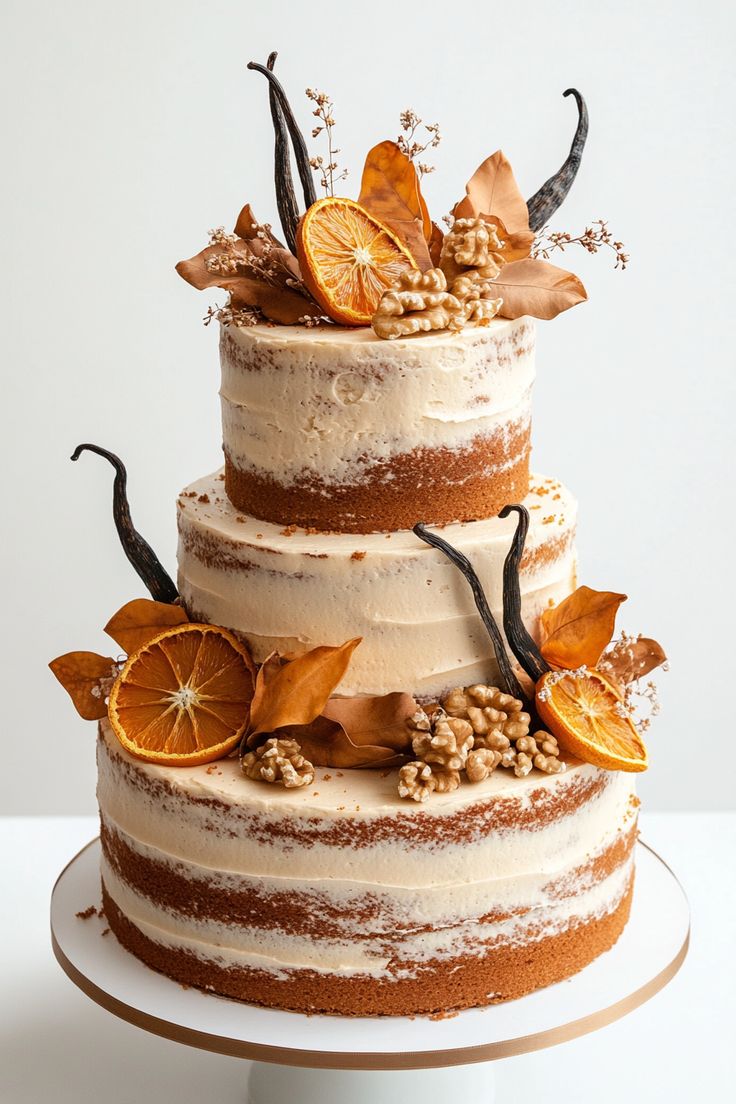 کیک تولد پاییزی پسرانه و مردانه شیک