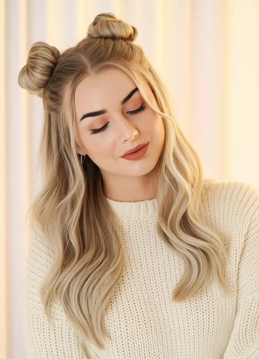 مدل بستن موی ساده