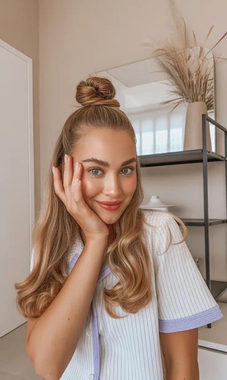 مدل بستن موی ساده