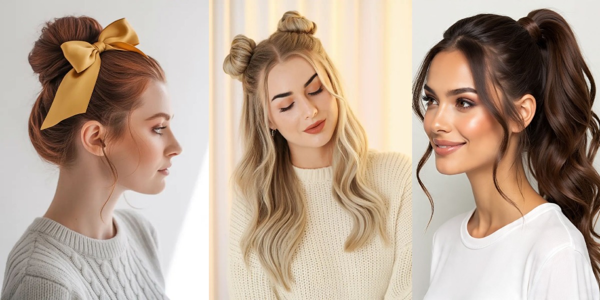 ۳۸ مدل موی ساده و فوری خانگی که استایل شما را متحول می‌کند!