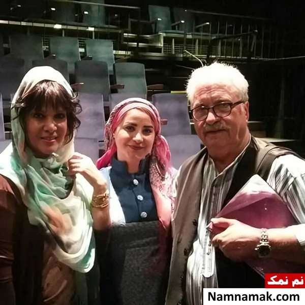 فرزانه کابلی و همسرش هادی مرزبان