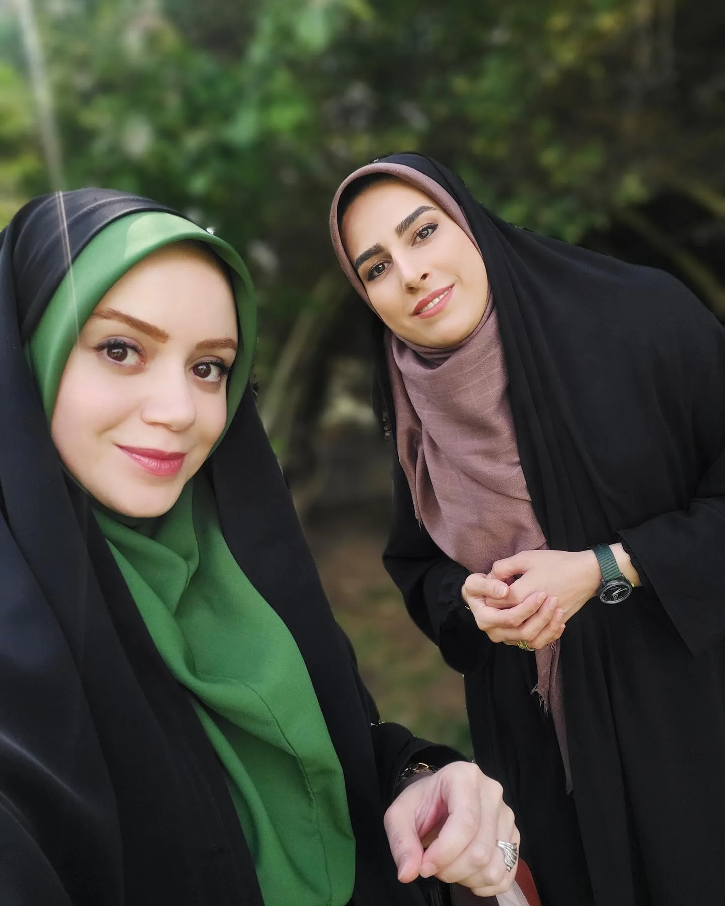 لطیفه گودرزی و نرگس پناهی