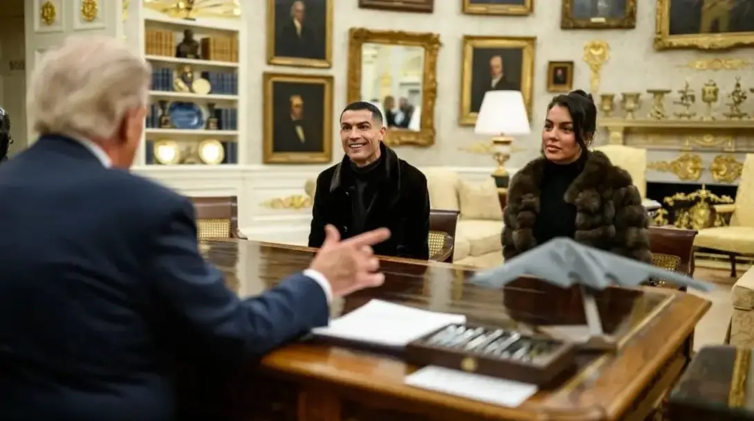 تشکر صمیمانه رونالدو و جورجینا از ترامپ