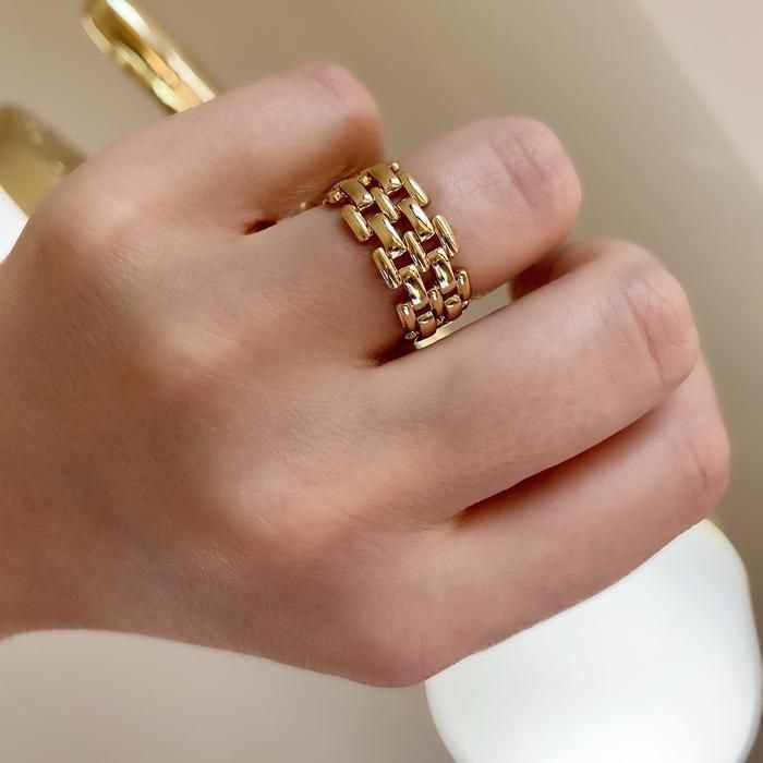 انگشتر طلا کارتیر