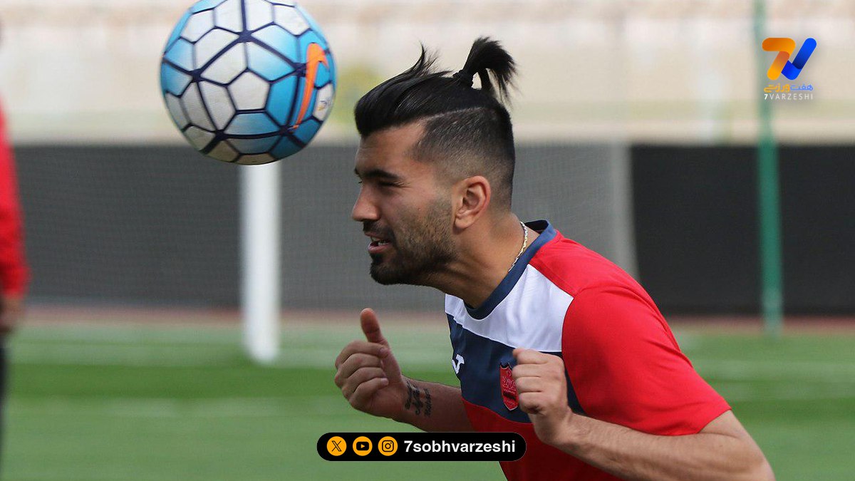 محسن مسلمان با موتور اسکوتر قرمز آلبالویی‌اش در خیابان‌ها! راز متفاوت ستاره سابق تیم ملی فوتبال ایران