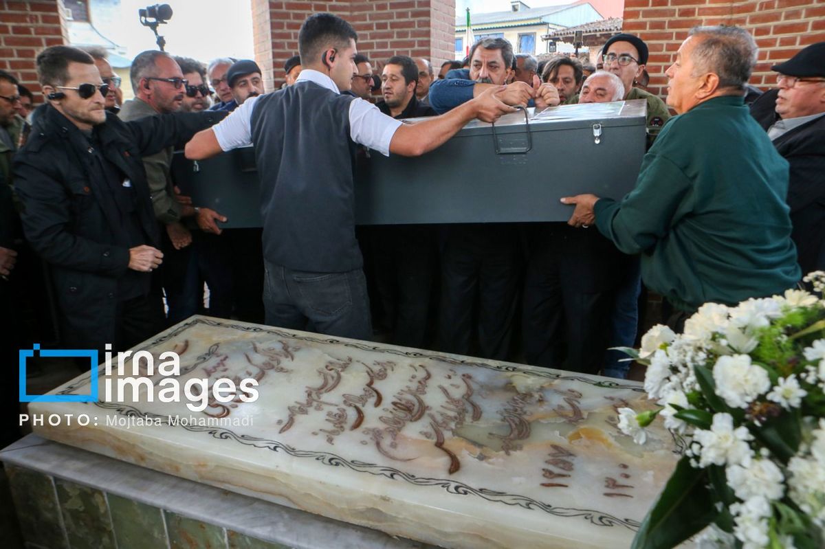 وداع باشکوه گیلانی‌ها با «بلبل گیلان» ناصر مسعودی در رشت