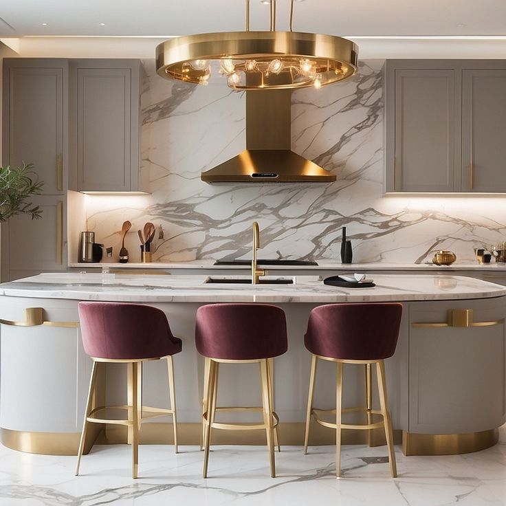 لوستر و چراغ آویز آشپزخانه