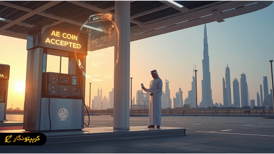 امارات انقلاب پرداخت سوخت را با استیبل کوین AE Coin کلید زد!
