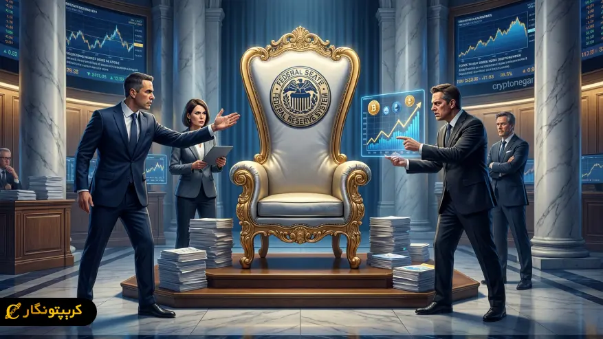 رقابت نفس‌گیر مدیر بلک راک برای ریاست فدرال رزرو؛ آینده بازار ارزهای دیجیتال در معرض تغییر قرار گرفت