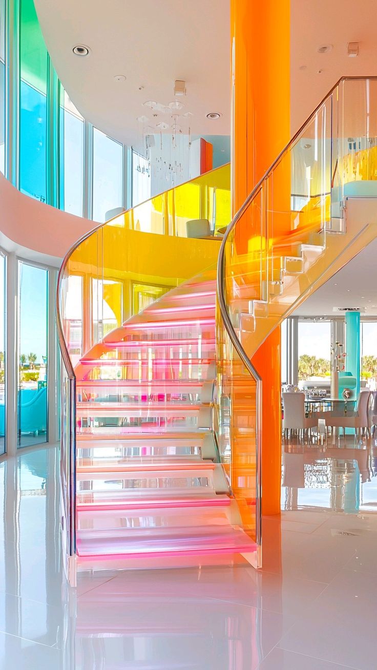 راه پله های خلاقانه جالب