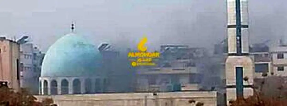 اولین تصاویر از انفجار مهیب یک مسجد در سوریه