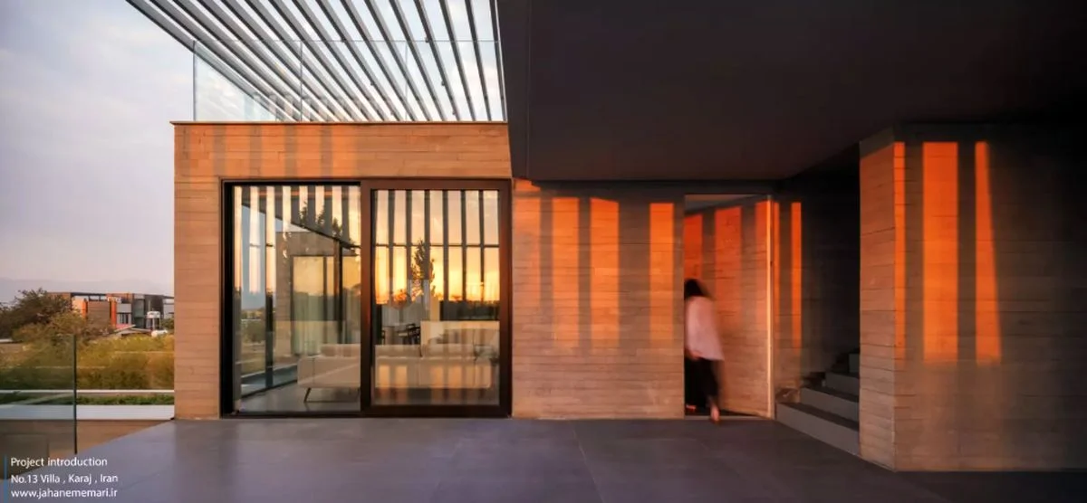 ویلا شماره ۱۳ در کرج؛ معماری بی‌نظیری که راز تعامل فضاها را فاش می‌کند