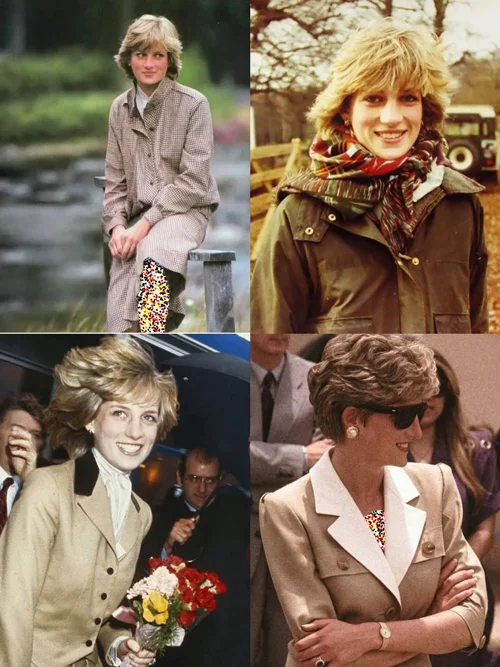 استایل‌های رنگارنگ پرنسس دایانا