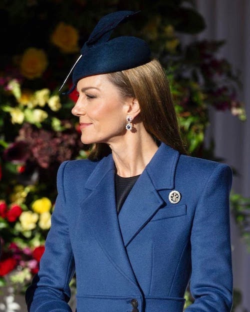 کیت میدلتون در میزبانی از مقامات آلمان