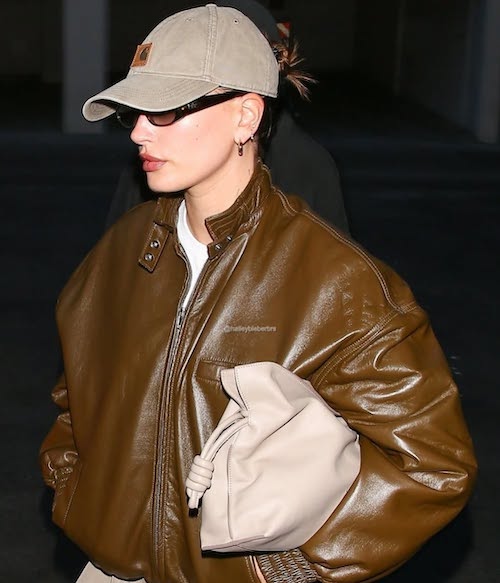 کتهای چرم هیلی بیبر