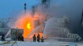 آتش‌سوزی مهیب در شهرک صنعتی فولاد اشکذر، سه کارخانه خاکستر شدند!