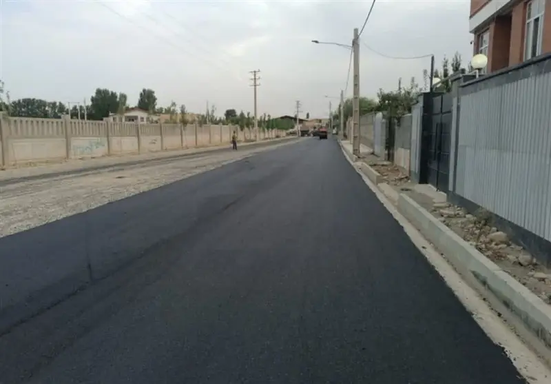 آغاز آسفالت معابر بوای علیا؛ قدمی بزرگ برای پایان محرومیت روستا!