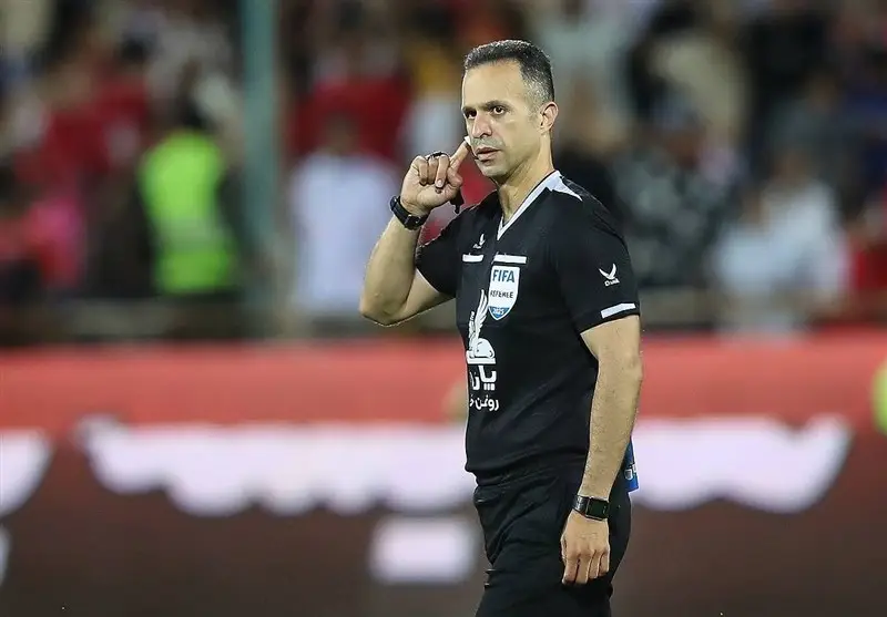بیژن حیدری داور حساس‌ترین دیدار تراکتور و پرسپولیس شد؛ چه اتفاقاتی در انتظار است؟